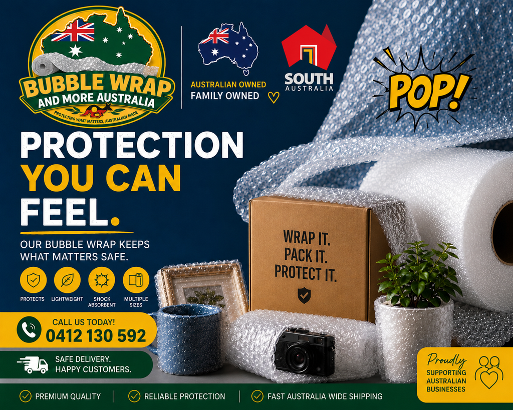 bubble wrap roll 1.5m x 100m Deliver South Australia only