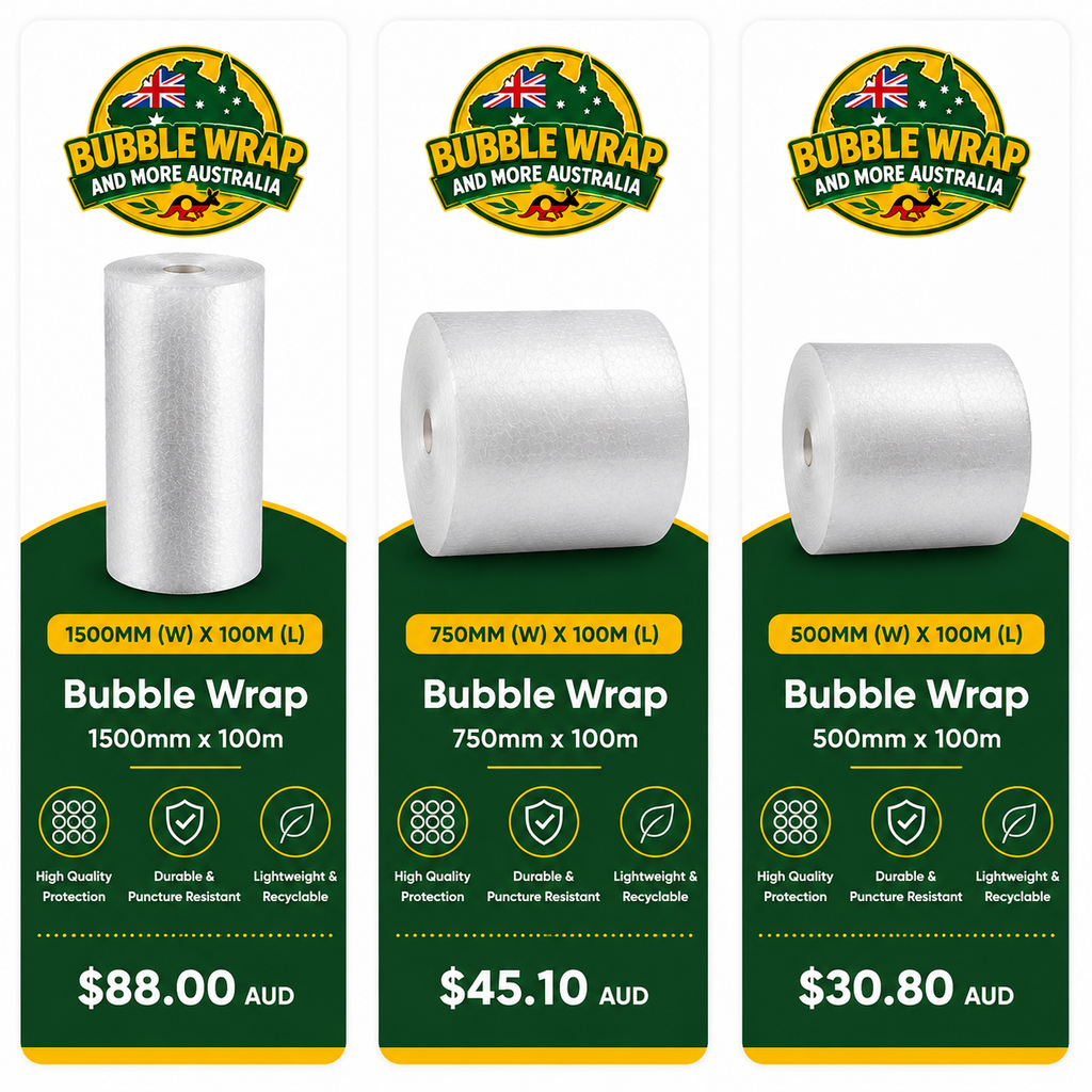 bubble wrap roll 500mm x 100m Deliver South Australia only